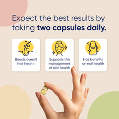 Moerie vegan-friendly capsules emphasize clean, plant-based hair health.