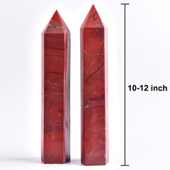 MOGEMT Crystal Wand Point on an altar grid guiding energy alignment.