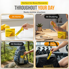 MOHNIC daily-use lemon vitamin C powder for quick dosages.