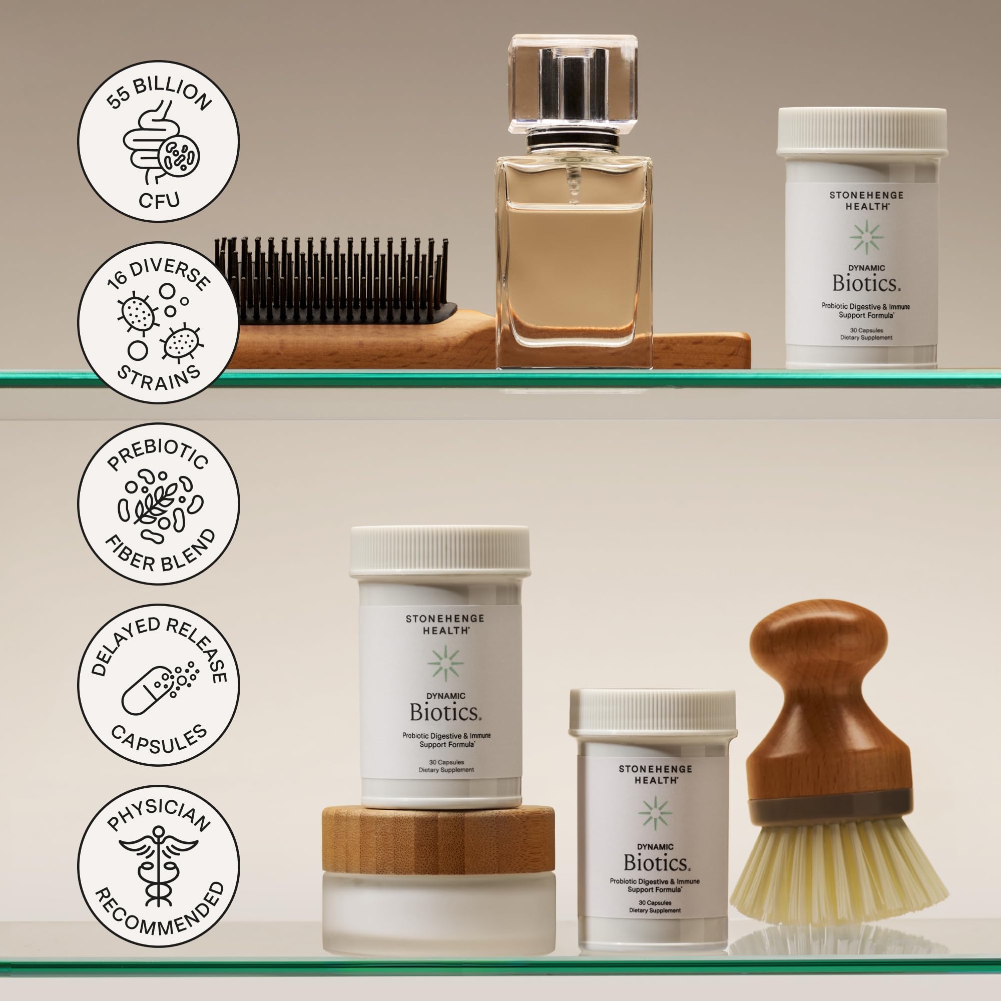 Bottle design shields against moisture and light to preserve potency