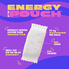 MOJO Energy Pouches Peach Watermelon in-pocket size for travel