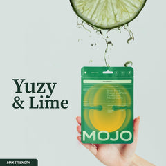 Mojo Focus Gummies bottle-open action illustrates quick-use moments for on-the-go focus