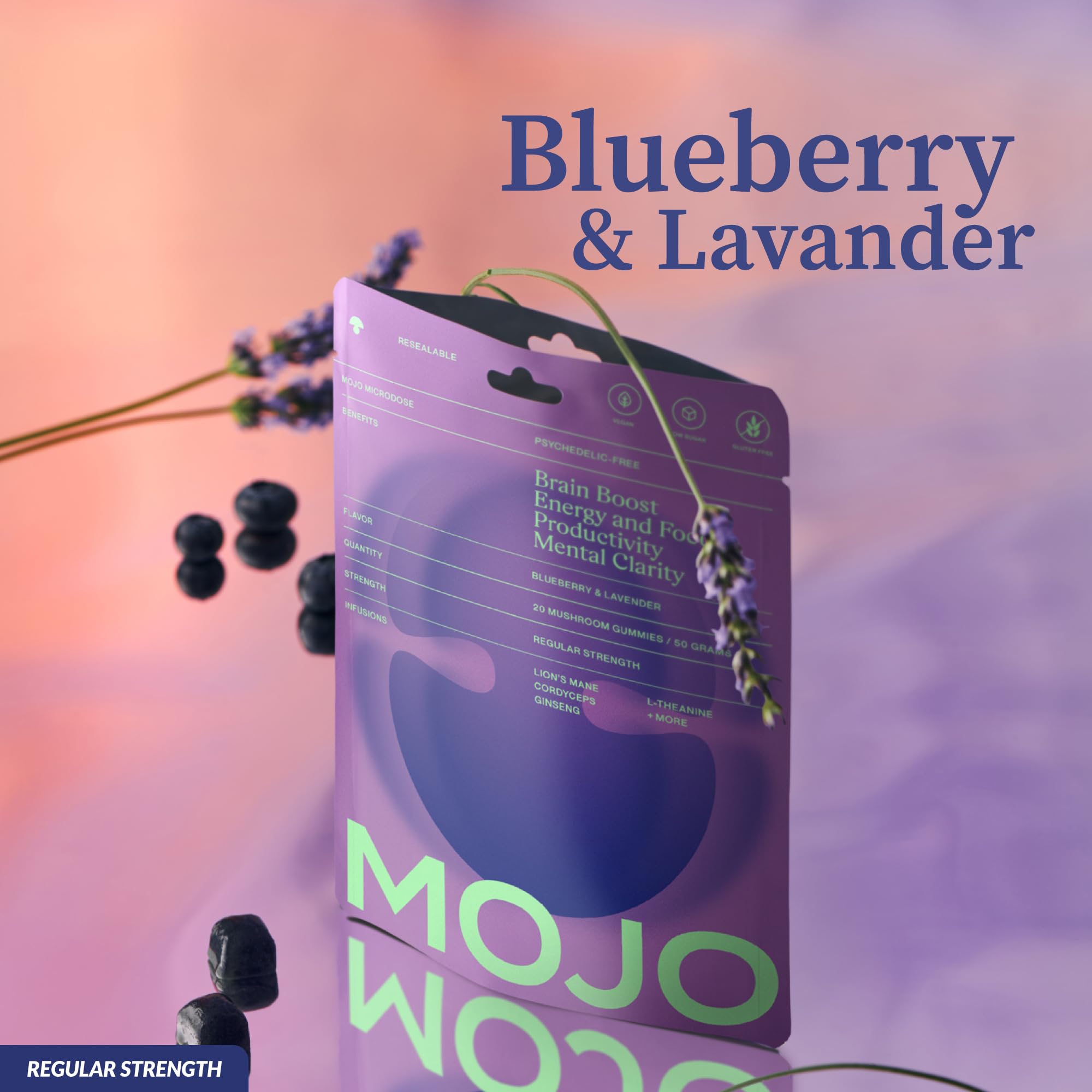 Mojo Focus Gummies on notebook imply improved focus during study and planning.