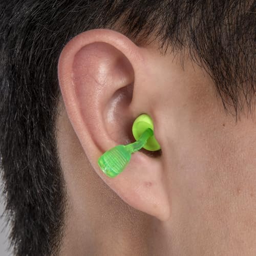Moldex Glide easy insertion twist demonstration with earplugs