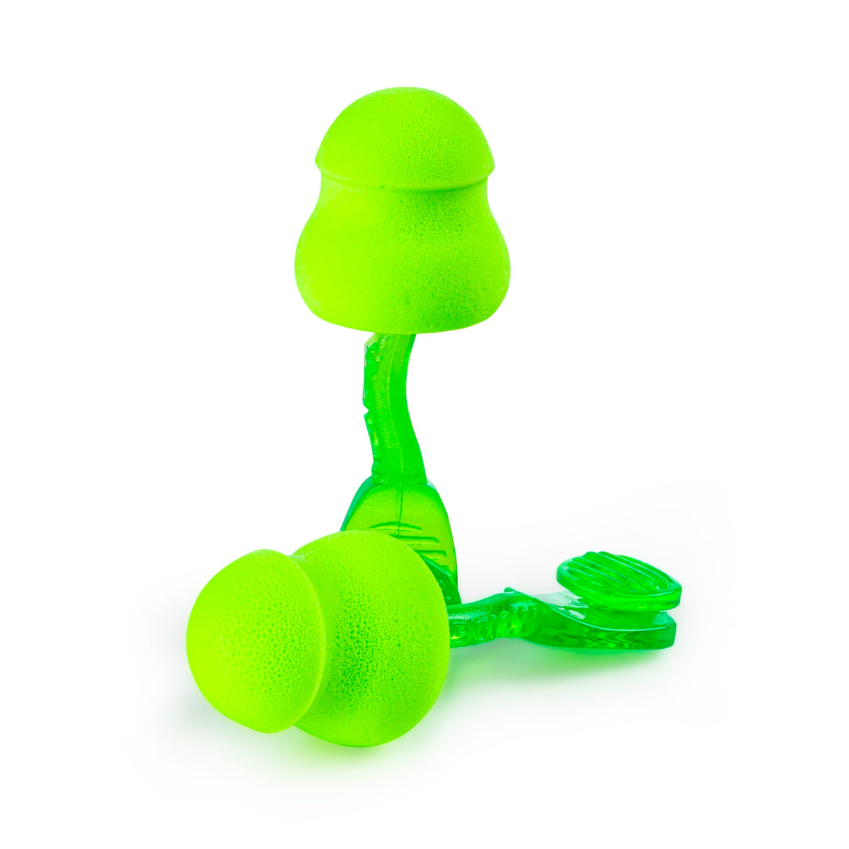 Moldex Glide earplugs with rotating stem for a custom fit in loud environments.