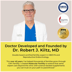 Molecular Fertility VIVOMEGA USA-made bottle signaling trusted manufacturing