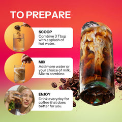 Moment Hot Girl Mushroom Coffee instant powder for quick, dairy-free mixes