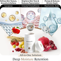 momentM Revitalize hyaluronic acid close-up, moisture support