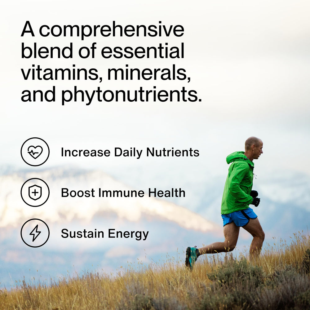 Momentous Essential Multivitamin capsules for easy, flexible daily dosing