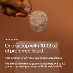 Momentous essential whey chocolate coconut enzyme prohydrolase for digestion