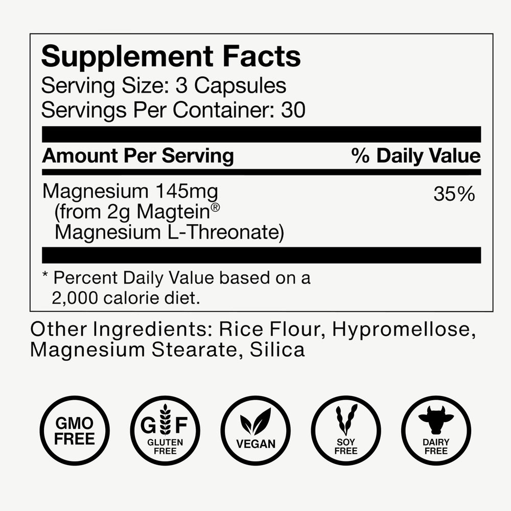 NSF Certified for Sport badge on Momentous Magtein packaging.