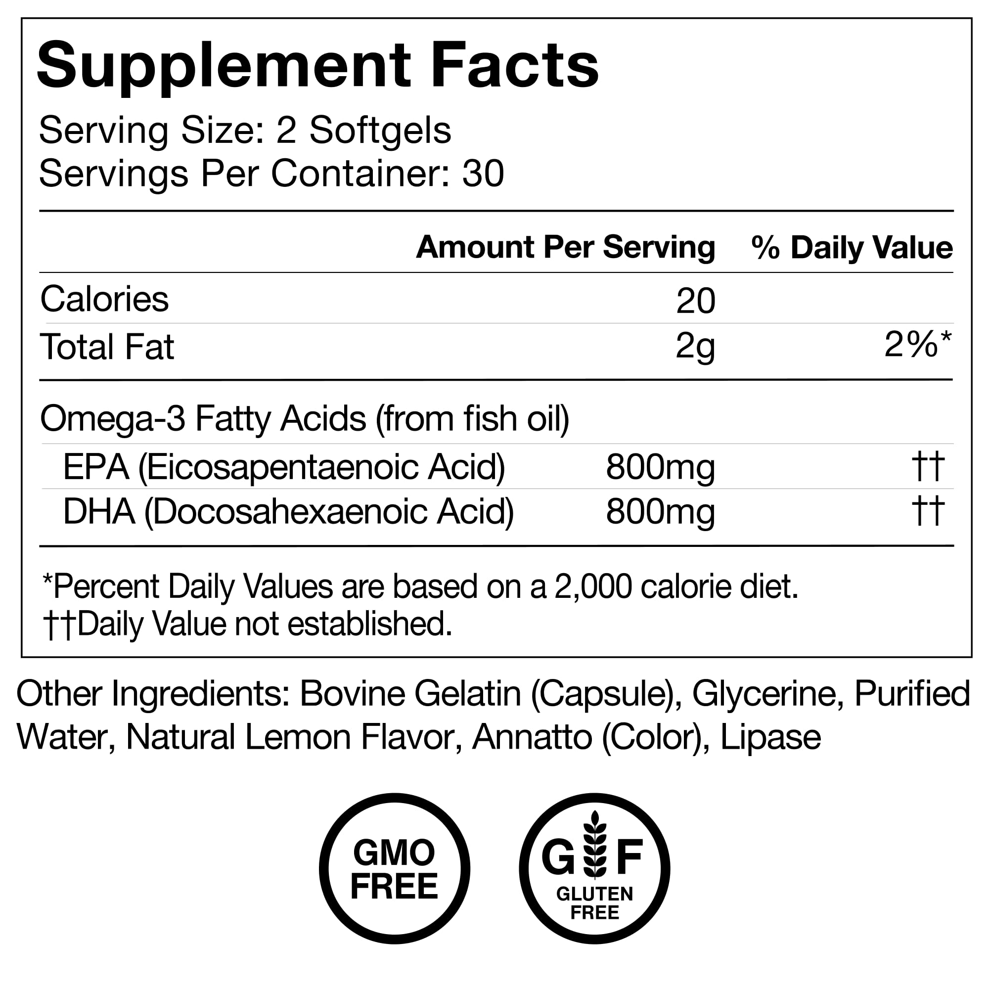 Momentous Omega-3 storage in a cool environment helps preserve freshness.