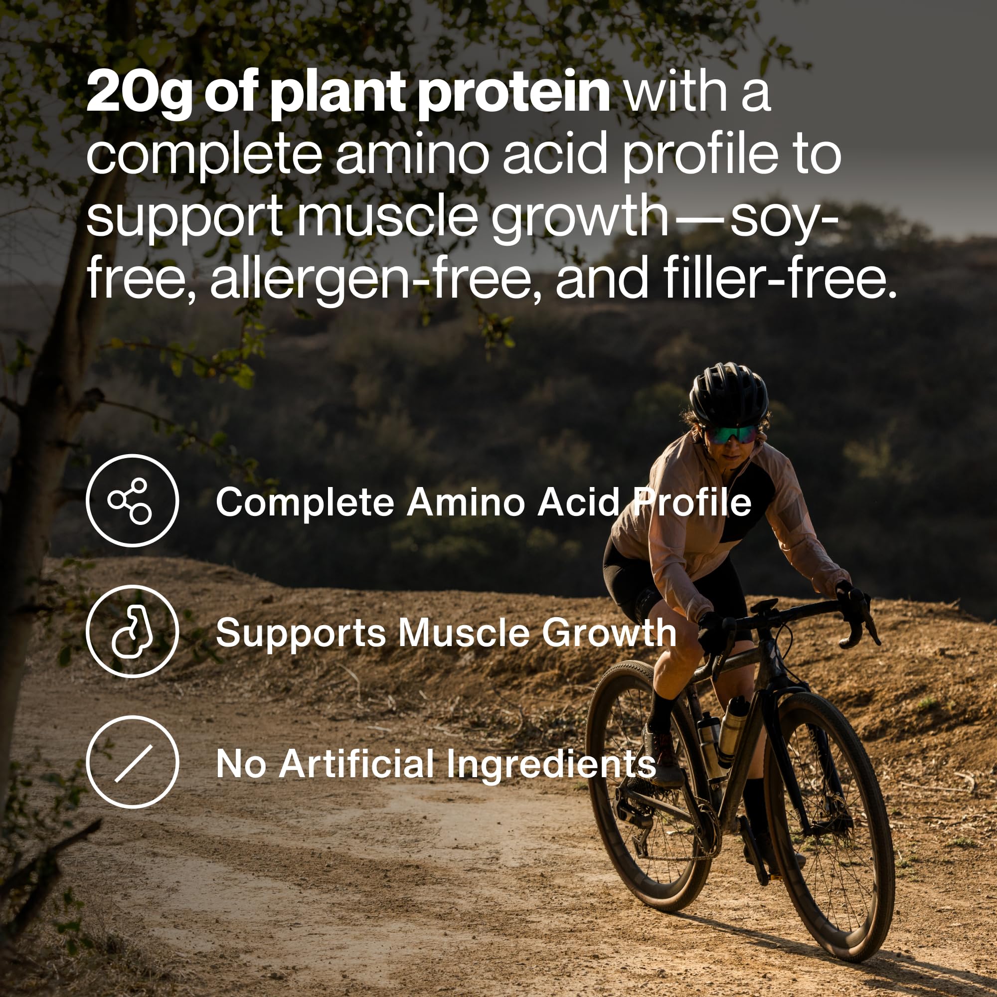 Momentous Vegan Protein Powder NSF certification symbol highlights sport-grade safety.