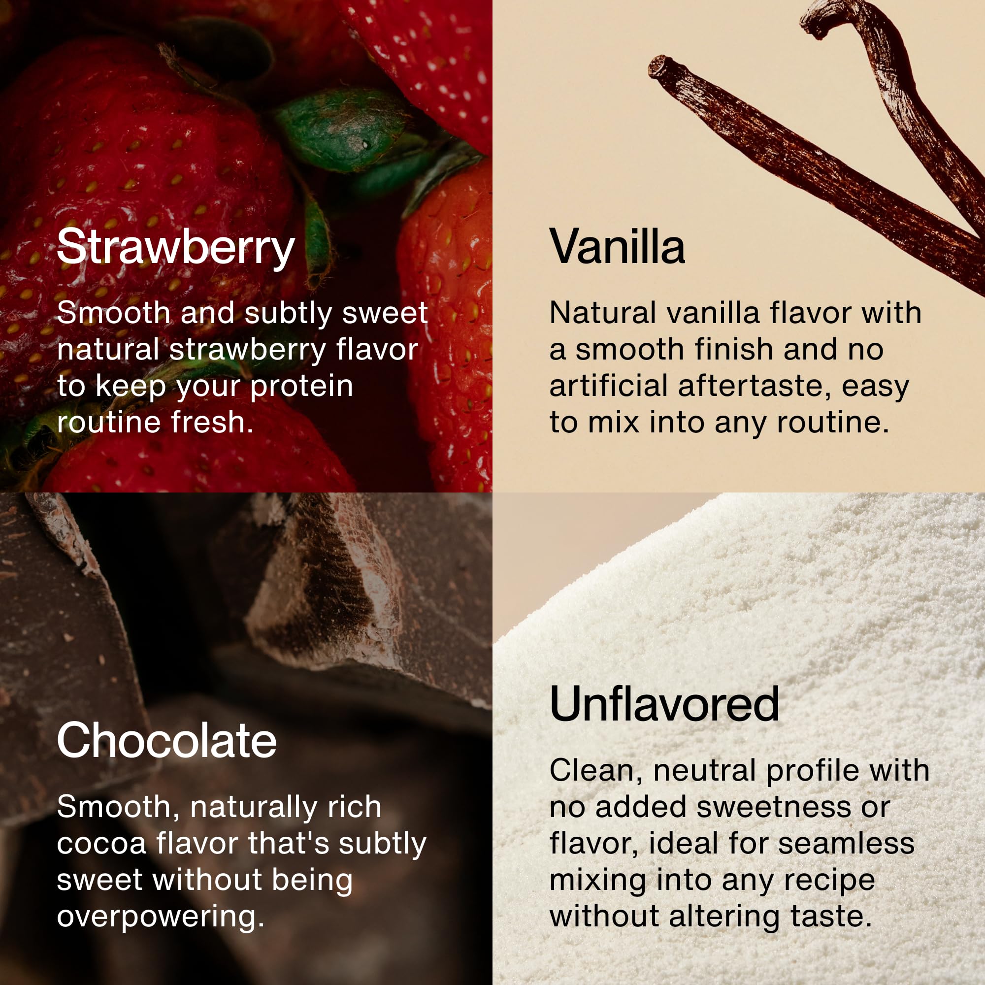 Momentous Whey Vanilla Mix in Glass illustrates easy blending with beverages.