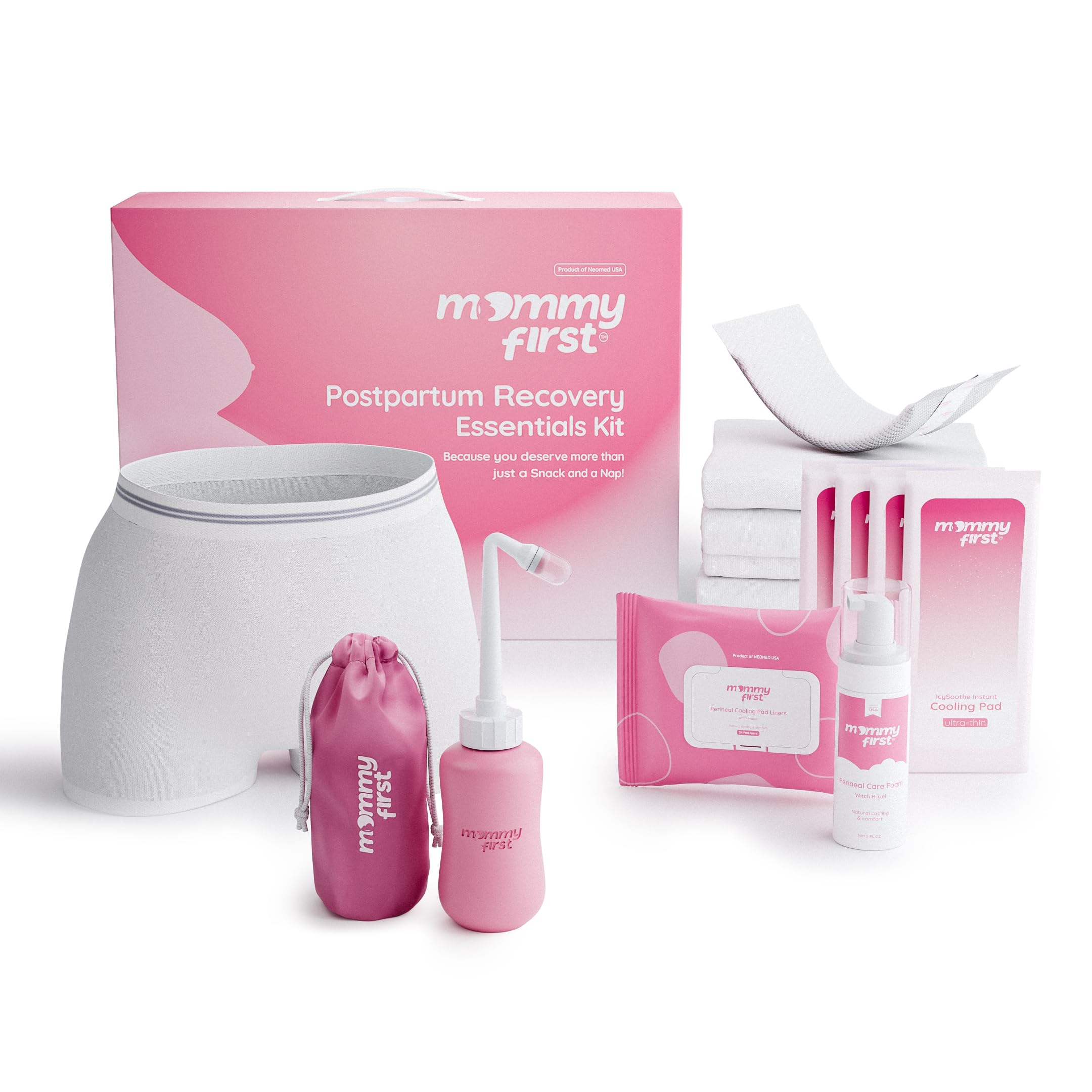 Mommy First perineal ice pads for soothing postpartum comfort.