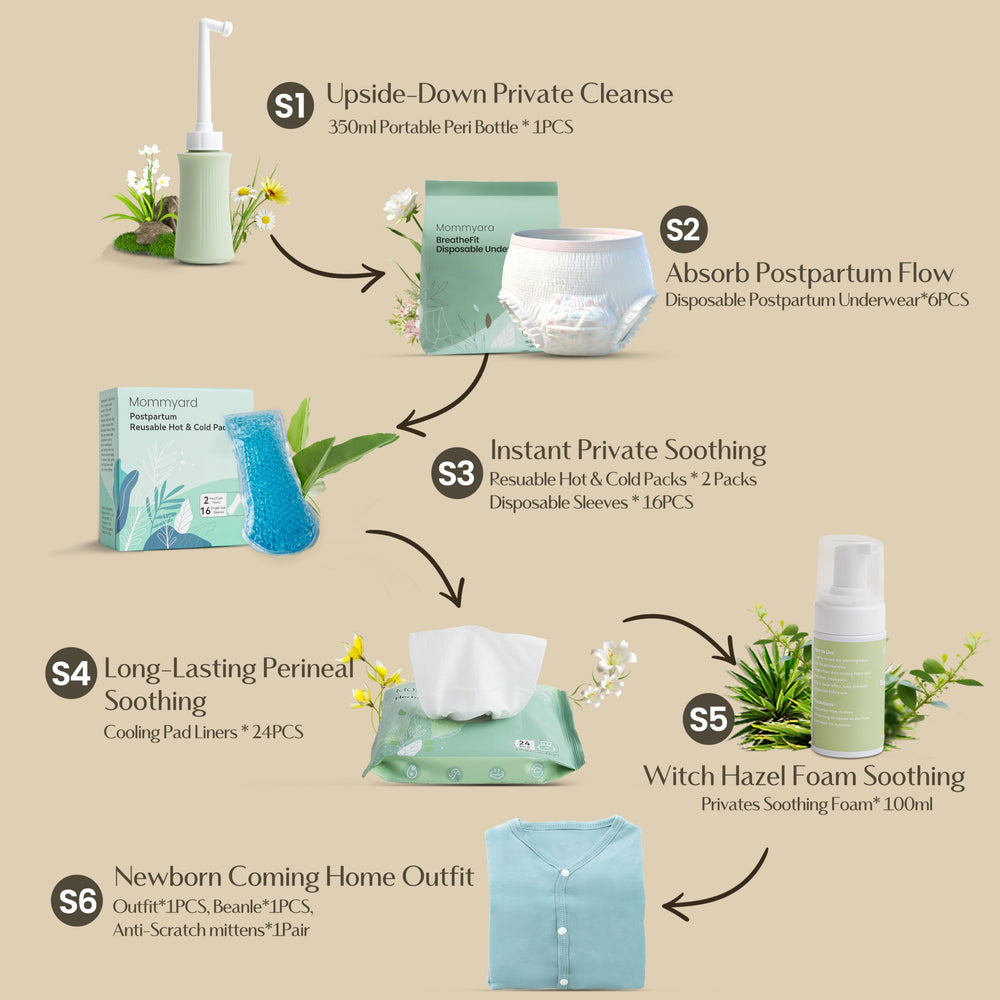 Mommyard disposable underwear pack offers soft, breathable comfort for quick changes.