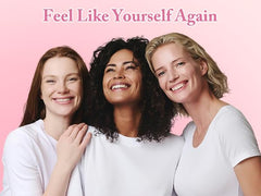 Travel-ready MoMogege bioestriol cream 50ml tube for on-the-go hydration.