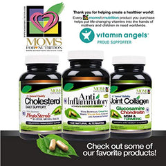 Moms For Nutrition All Natural Muscle Relax PM Plus open capsules emphasize natural ingredients