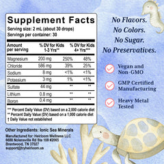 Moms-owned small business trace minerals shot conveys care and family nutrition