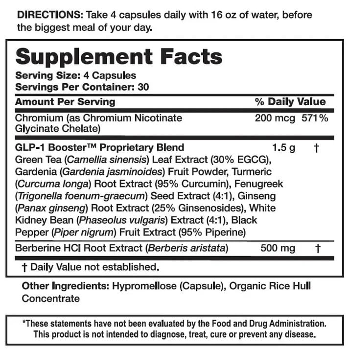 MonaLean Theramone label close-up emphasizes clean ingredients