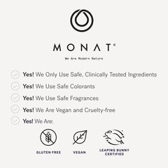 MONAT IR daily-use routine shot invites simple, manageable supplementation.