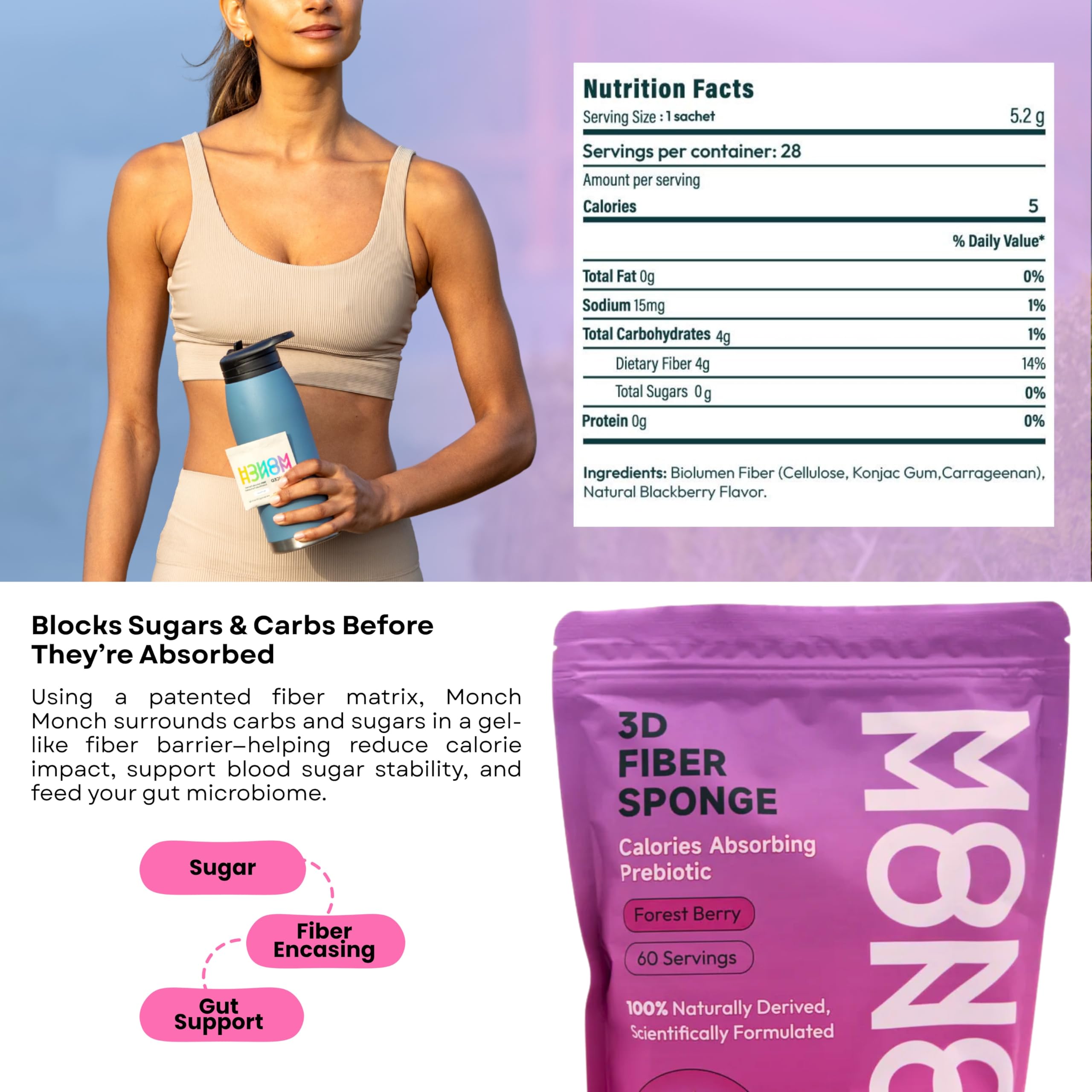 Monch Monch concept image illustrating gut health and balance
