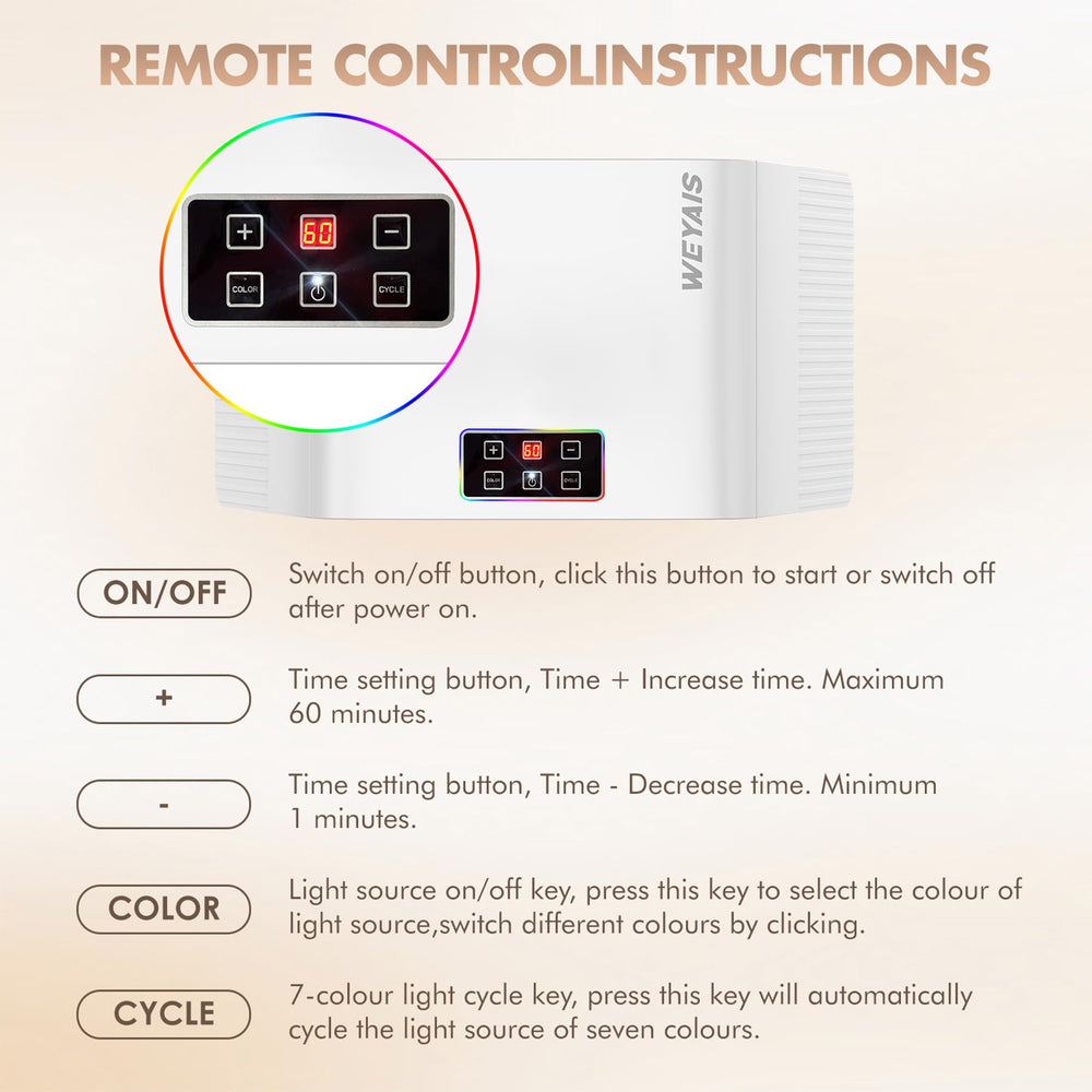 Monhallnow intelligent touch screen control for easy scheduling and session setup.