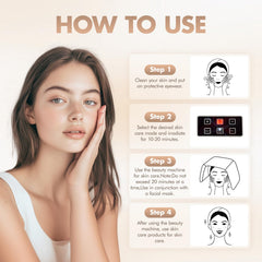 Monhallnow light beads with 180° coverage simulate salon-grade diffusion.