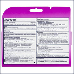 Monistat 7-Day Treatment applicators-pack for convenient at-home use.