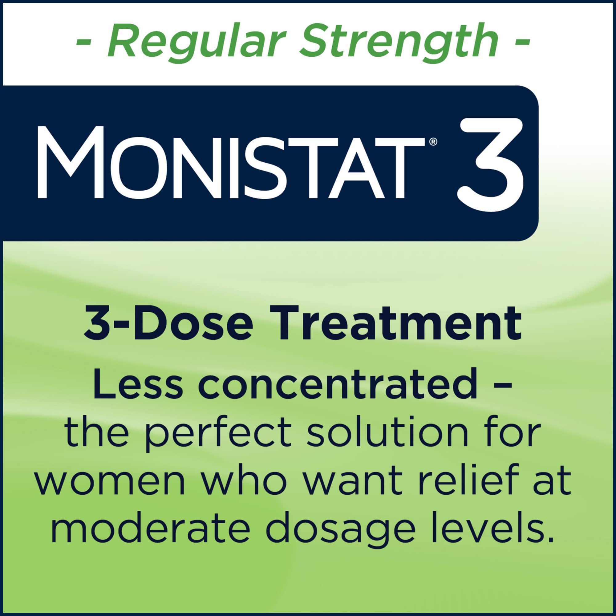 Monistat treatment boxes side-by-side for value and convenience.