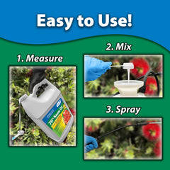 Neem oil on roses for natural pest and powdery mildew control