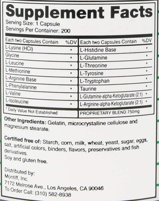Montiff Super Sports 750 mg capsules closeup highlighting texture and easy intake.