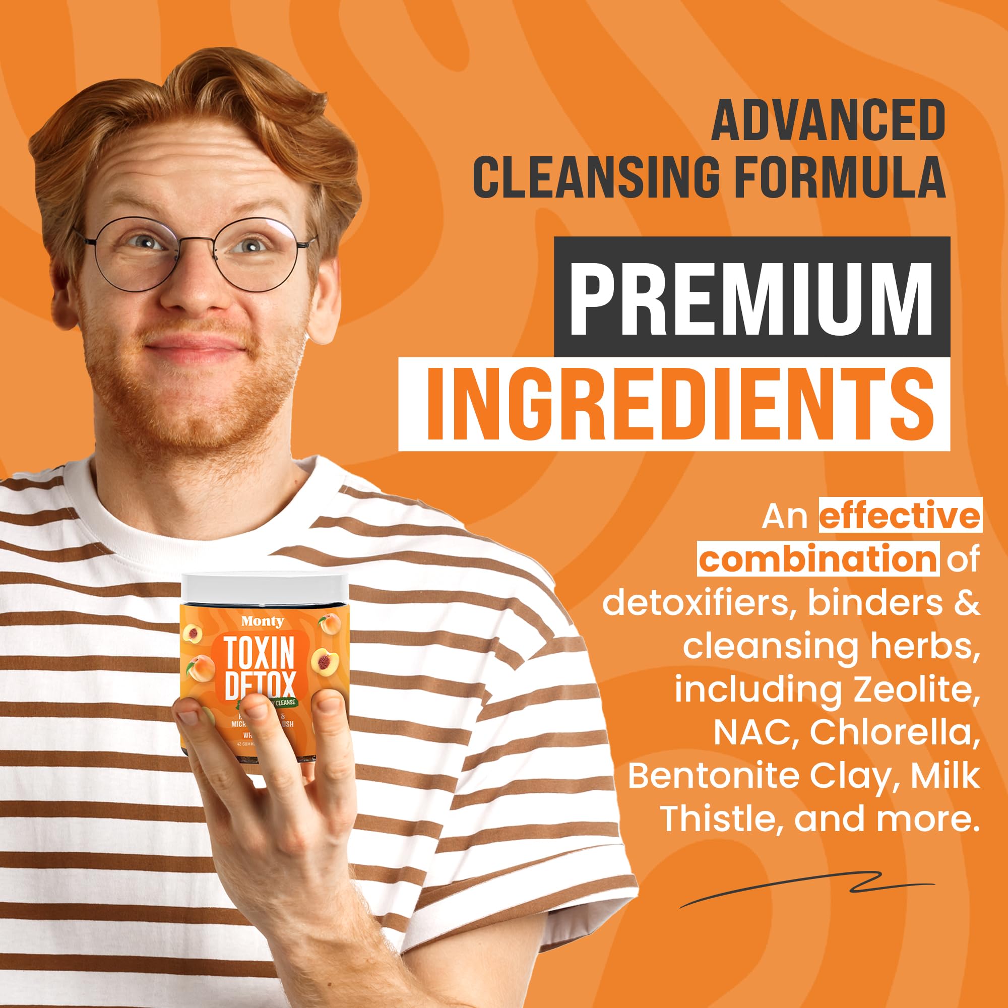 Monty USA GMP-certified label indicating quality manufacturing