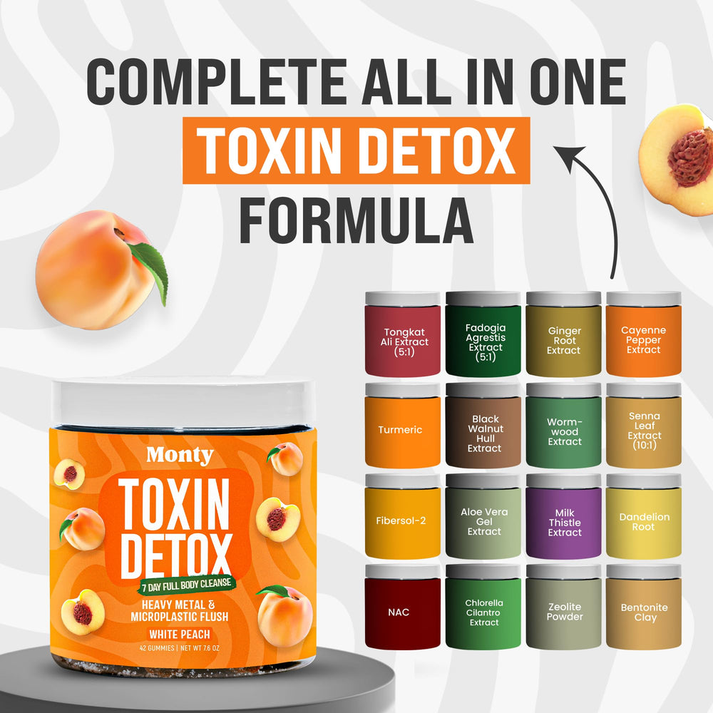 Monty Milk Thistle and Aloe gummies close-up for plant-based wellness