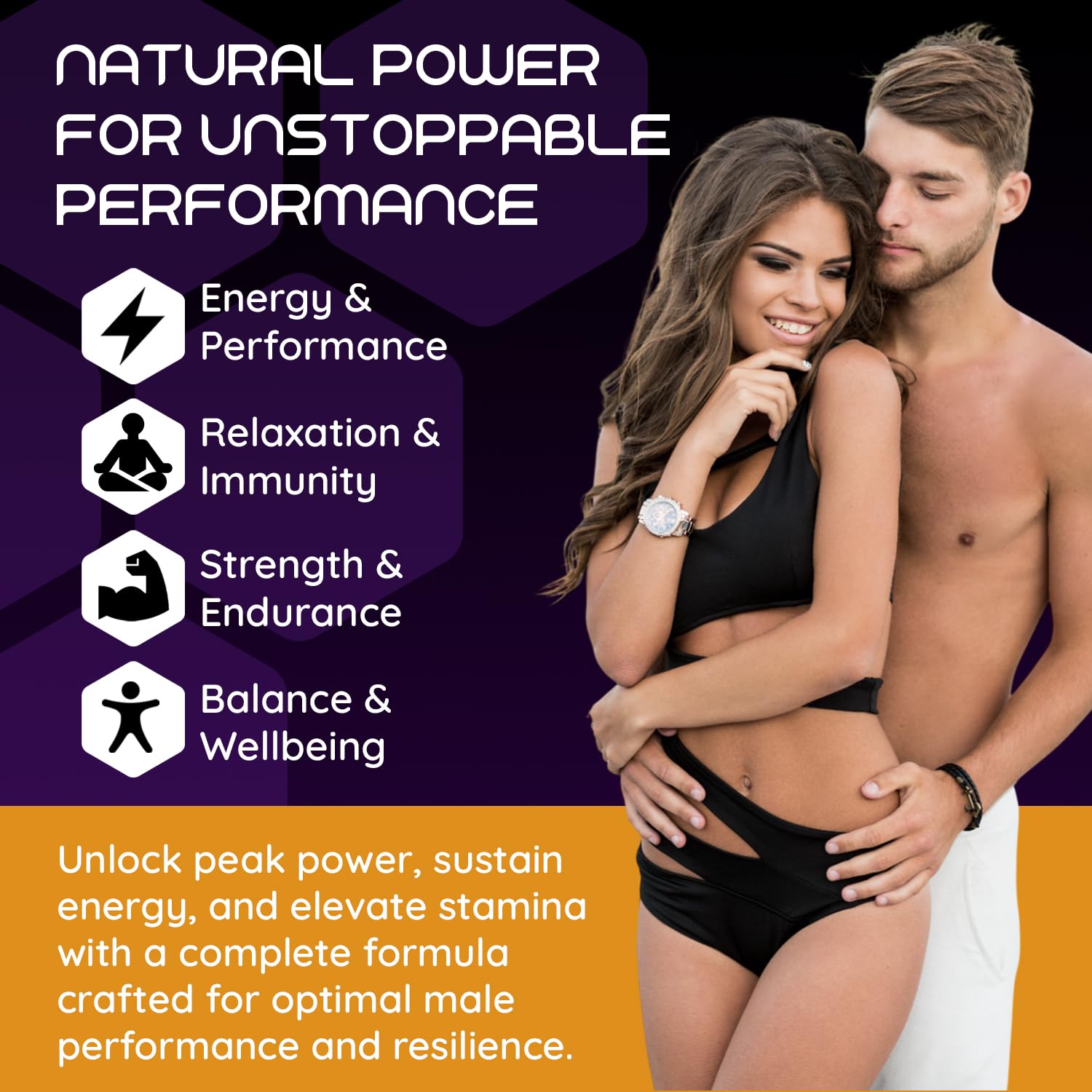 Cordyceps mushroom included for energy support.