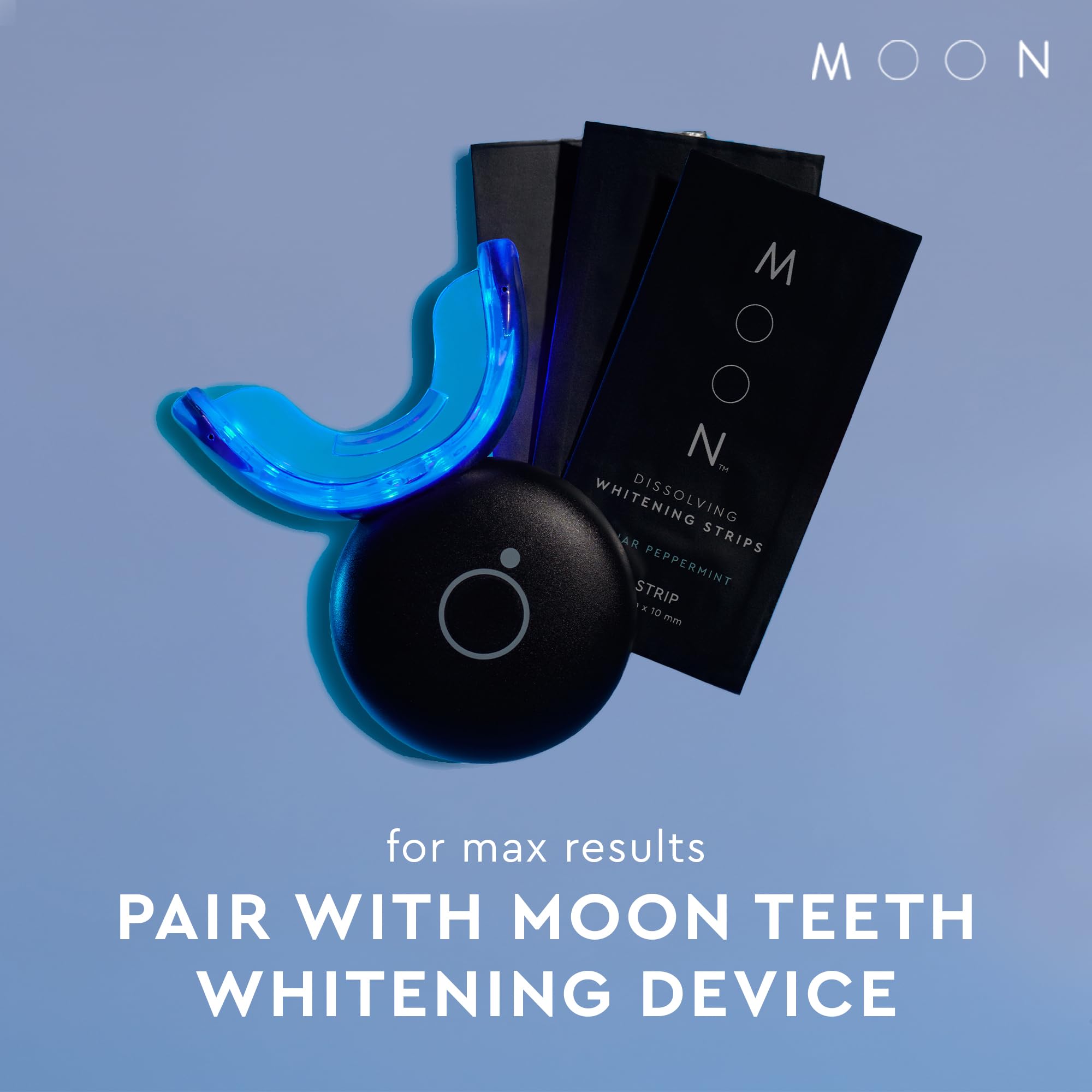 MOON travel pack compact for trips and no rinse.
