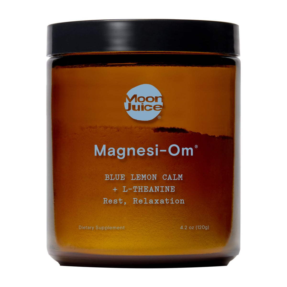 Moon Juice Magnesi-Om bottle front for nightly calm routine