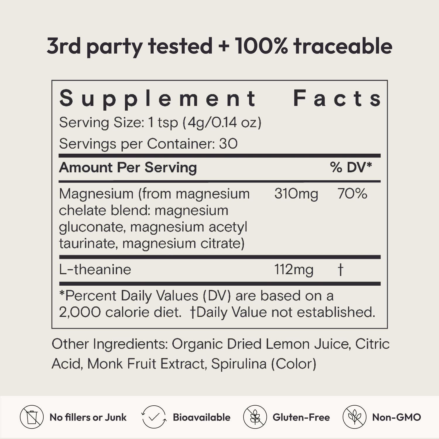 Moon Juice Magnesi-Om ingredients overview emphasizing bioavailability