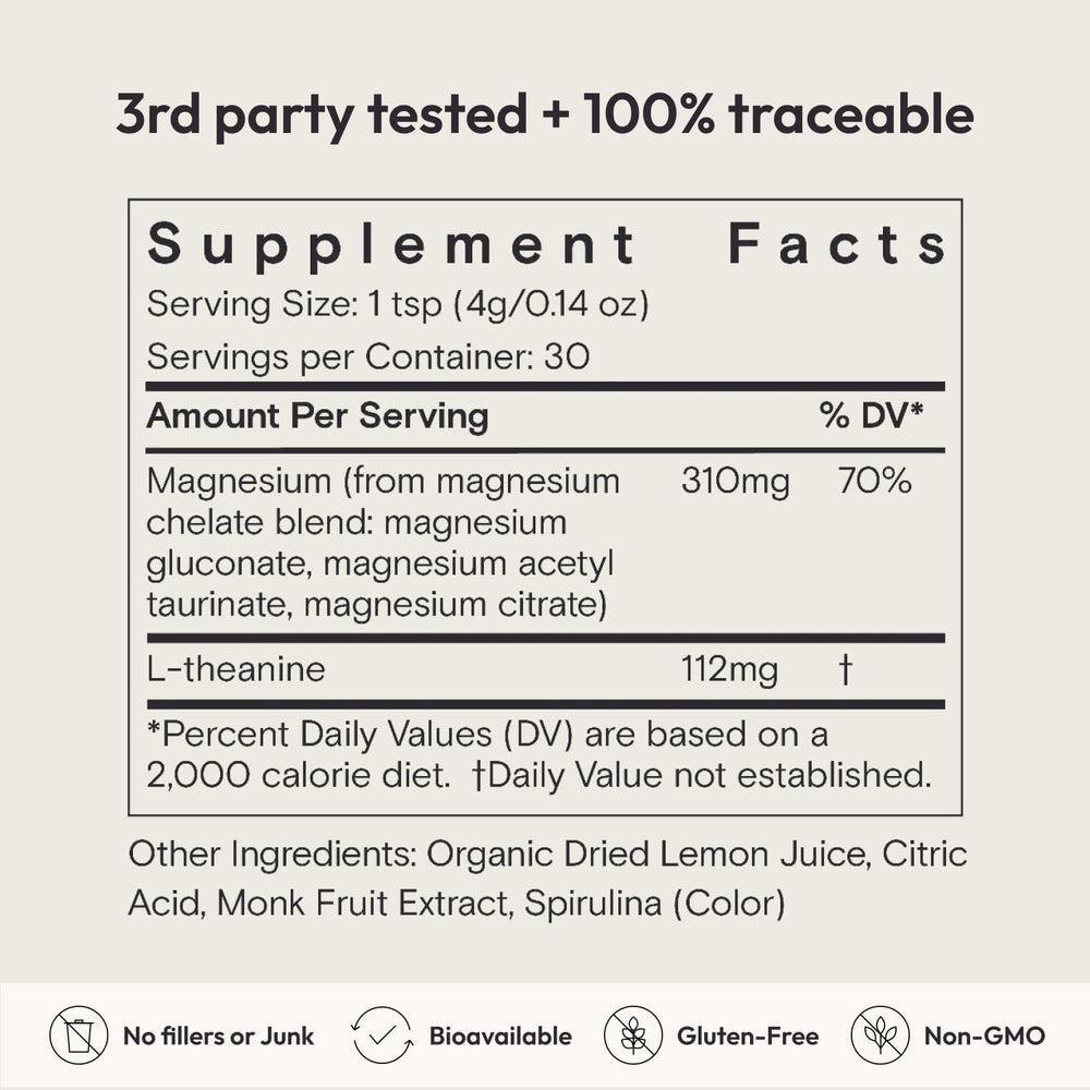 Moon Juice Magnesi-Om ingredients overview emphasizing bioavailability