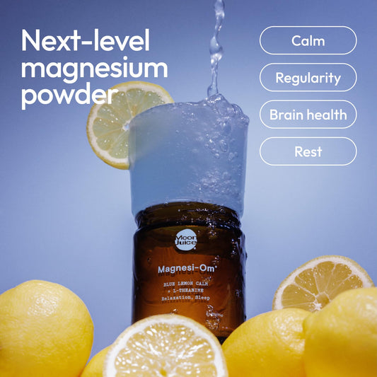 Moon Juice Magnesi-Om spoon measure enables easy daily dosing