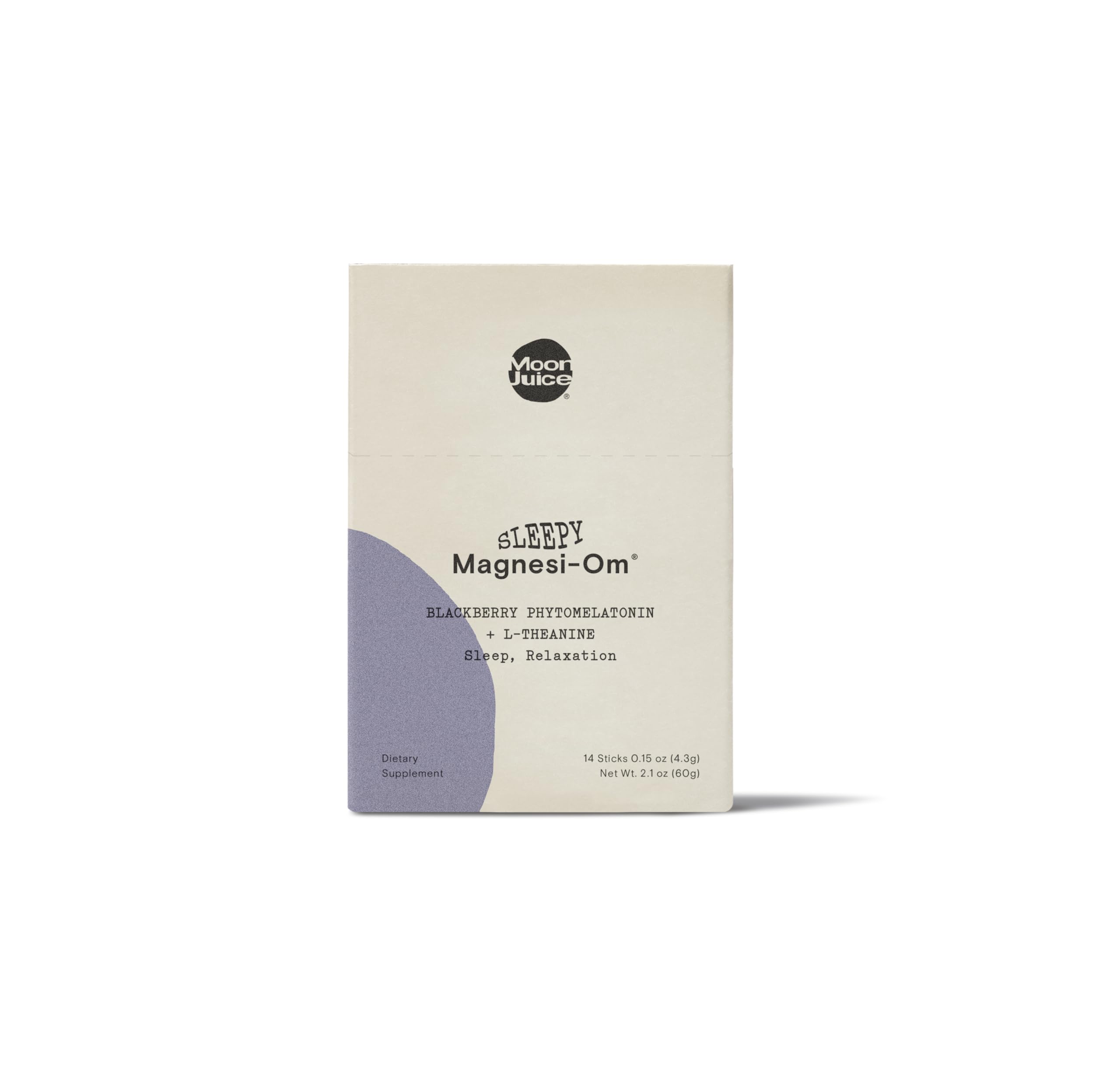 Moon Juice Sleepy Magnesi-Om dissolves in water for quick mix.