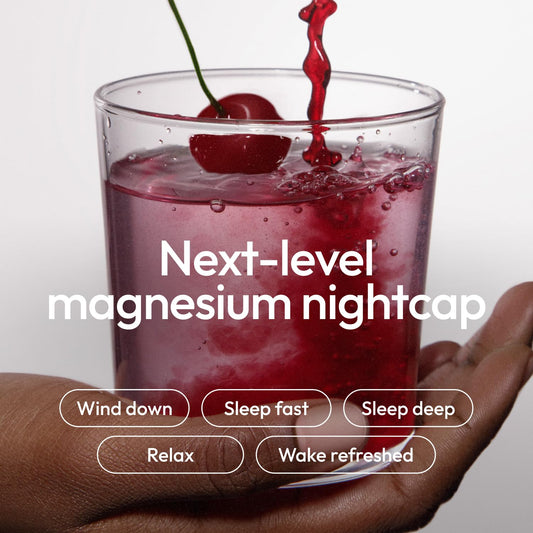 Moon Juice Sleepy Magnesi-Om scoop with powder for easy bedtime mixing