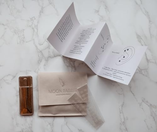 Moon Rabbit kit with latex-free adhesive for comfortable skin use.