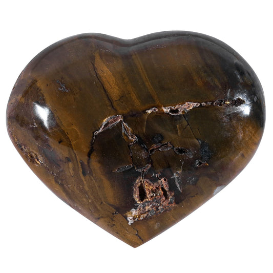 Moonsix Ocean Agate Puffy Heart closeup promotes calm focus and inspiration.