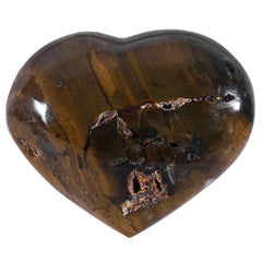 Moonsix Ocean Agate Puffy Heart closeup promotes calm focus and inspiration.