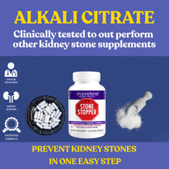 Moonstone Stone Stopper capsules closeup shows soft, easy-to-swallow capsules.