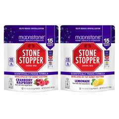 Moonstone Stone Stopper Drink Mix Cranberry Raspberry Lemonade - hydration lifestyle hero.