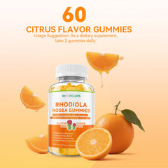 MOORGUMY Rhodiola Rosea Gummies family-friendly usage scene.
