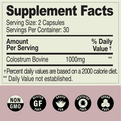 MOOVE colostrum capsules daily usage scene illustrating simple routine.
