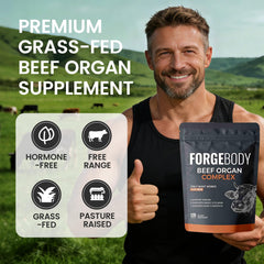 MORANDEE Forgebody capsules closeup showing easy-to-swallow capsules for daily energy